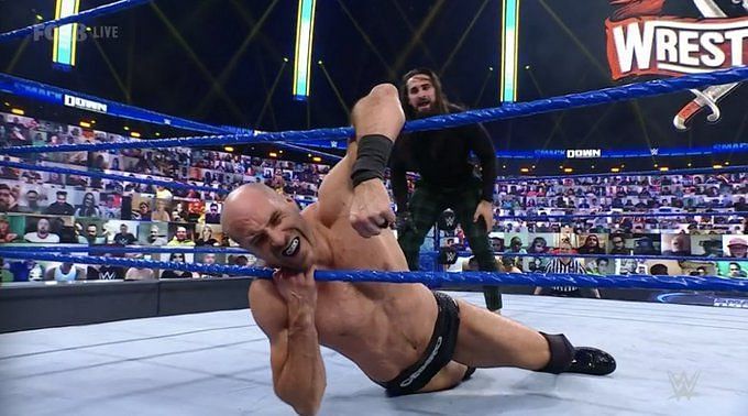 Cesaro was brutalized on SmackDown