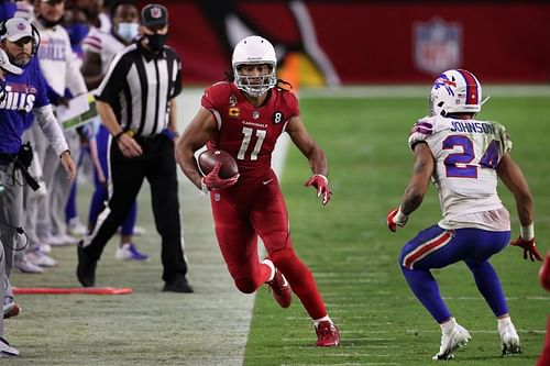 Larry Fitzgerald in NFL action for the Arizona Cardinals