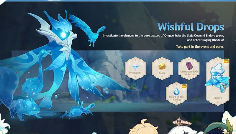 New event in Version 1.4- Wishful Drops (Image via Mihoyo)