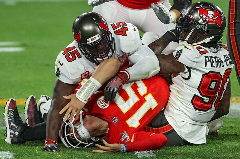 Tampa Bay Buccaneers defense dominated Patrick Mahomes in Super Bowl 55