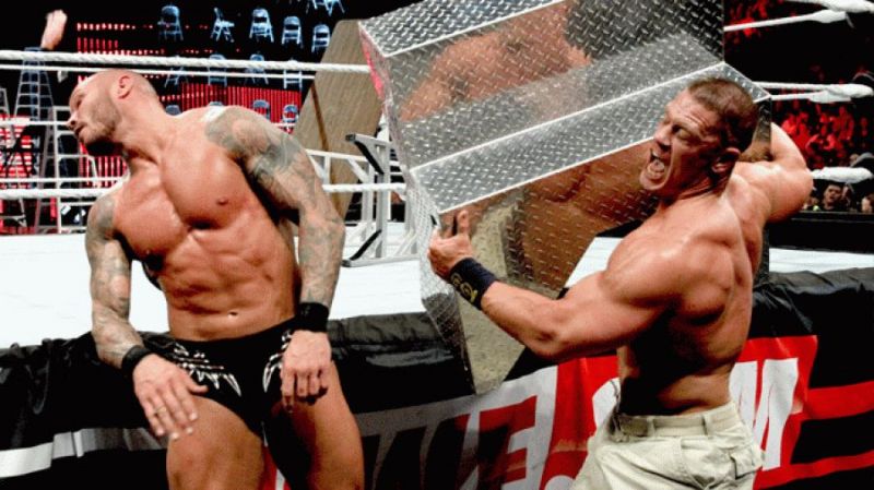 Randy Orton defeated John Cena in a World Championship unification match at TLC 2013