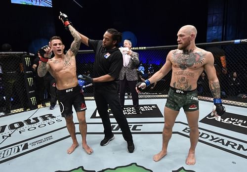 Conor McGregor suffered brutal leg injury at UFC 257 in the hands of Dustin Poirier