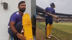 Watch: KKR's Dinesh Karthik hits the grounds after completing quarantine