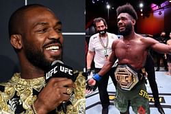 "Congratulations champion, you did it!" - Jon Jones reacts to Aljamain Sterling winning the title at UFC 259