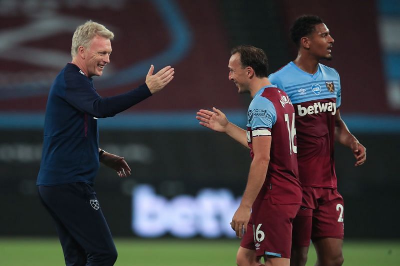 David Moyes is pushing for a European place with West Ham United.