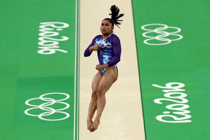 Dipa Karmakar at the Rio 2016 Olympic Games
