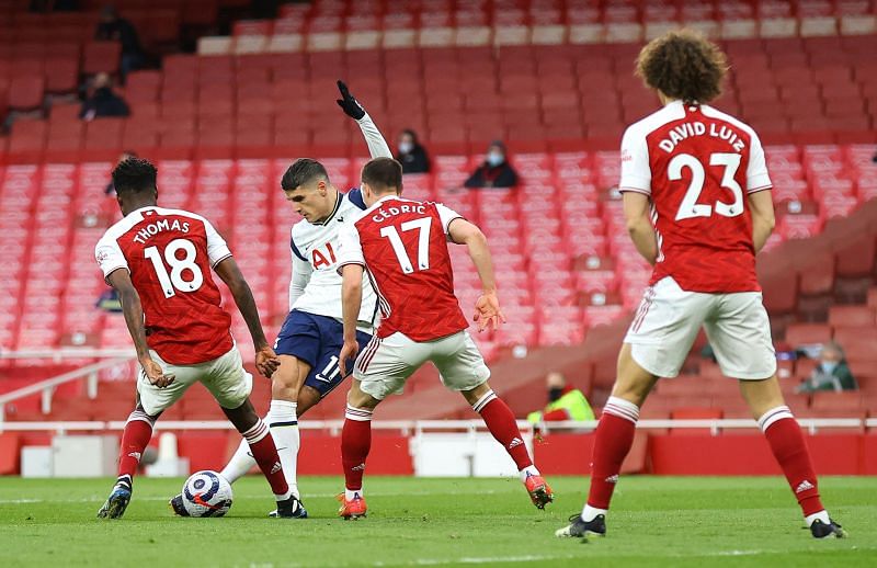 Erik Lamela scored one of the Premier League&#039;s all-time great goals against Arsenal.