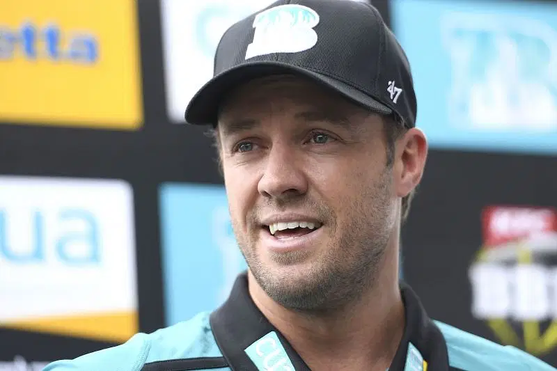 AB de Villiers at the Brisbane Heat Media Opportunity