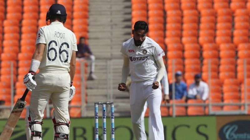 Mohammed Siraj had England captain Joe Root in all sorts of trouble