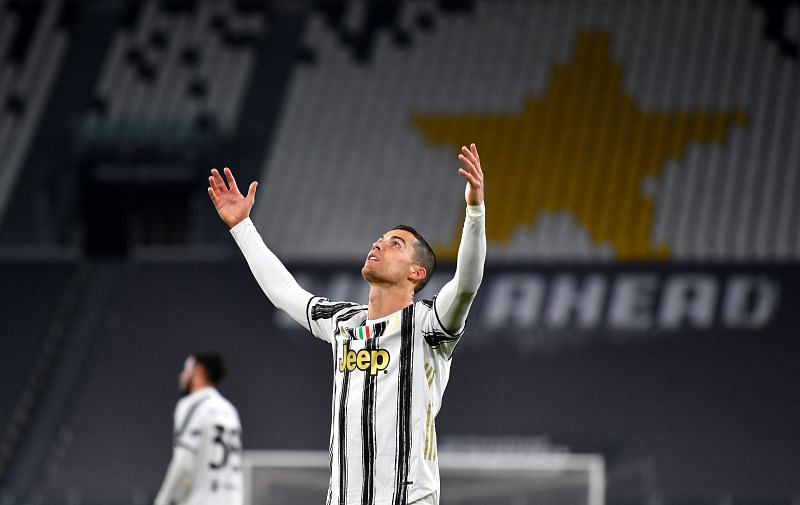 Cristiano Ronaldo scored his 20th league goal of the season for Juventus
