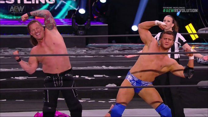 Chris Jericho and MJF continue to taunt The AEW World Tag Team Champions