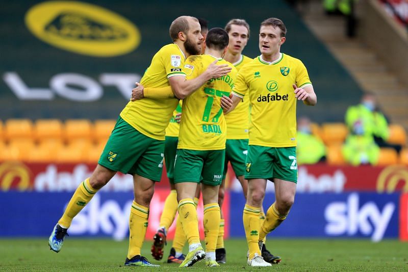 Norwich City play Sheffield Wednesday on Sunday