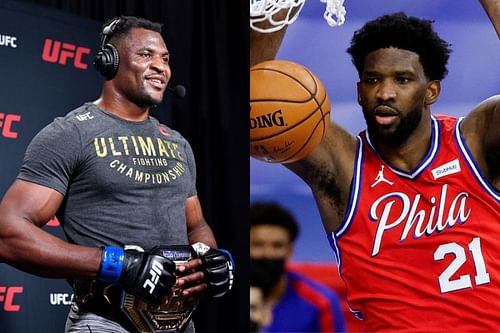 Francis Ngannou and Joel Embiid share Cameroonian roots