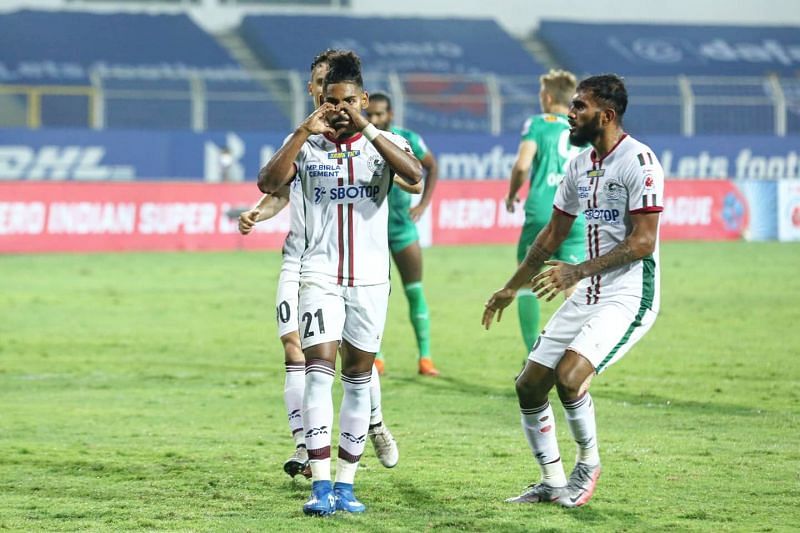 Roy Krishna is the leading goal-scorer of the league.