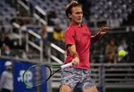 Sebastian Korda at the Delray Beach Open in January 2021