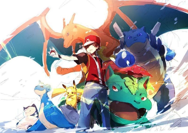 The best team to beat Red in Pokemon Gold and Silver