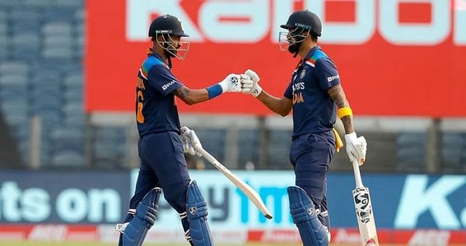 Shikhar Dhawan’s 98, Krunal Pandya’s record fifty hoist India to 317 for 5