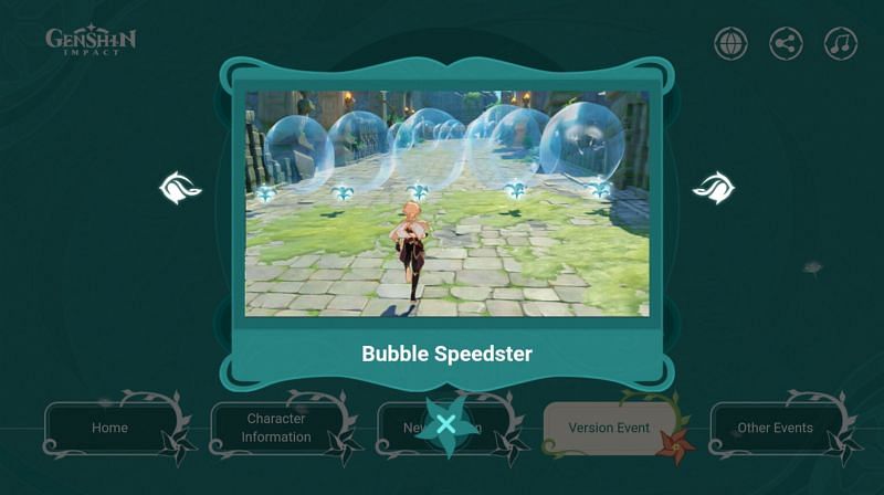 Bubble Speedster, Image via miHoYo