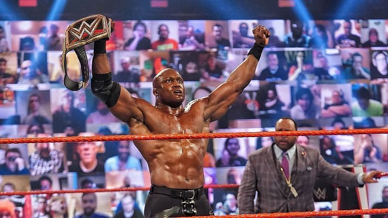 Bobby Lashley wants a big triple threat match