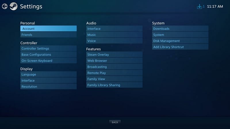 Controller Configuration (Image via Steam)