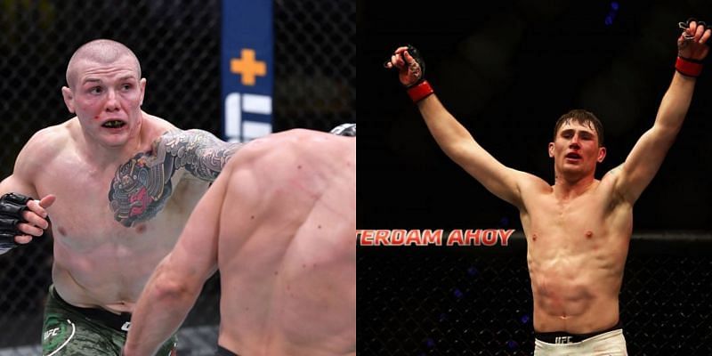 Marvin Vettori (left) and Darren Till (right)