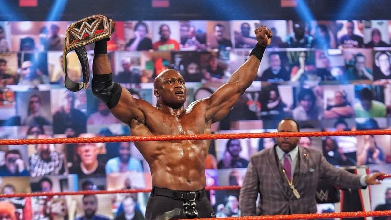 Bobby Lashley with MVP on WWE RAW