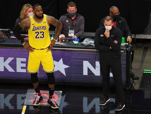 LeBron James and Frank Vogel