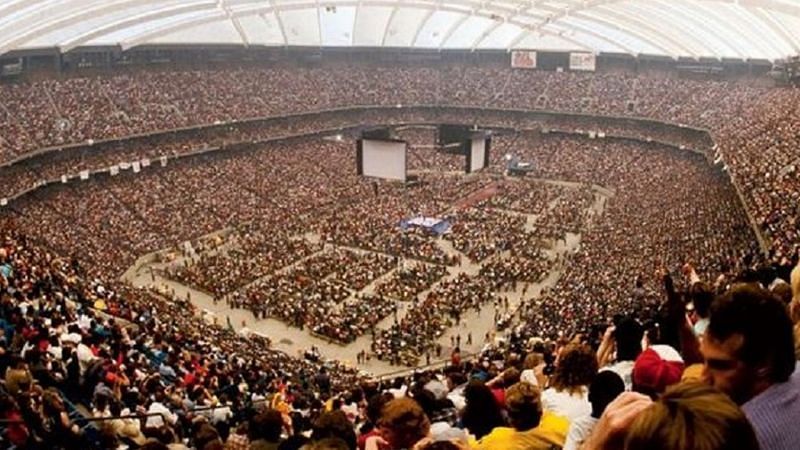 WWE WrestleMania 3 emanated from the Pontiac Silverdome in Pontiac, Michigan
