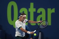 What did Roger Federer's comeback in Doha tell us about his level of play?