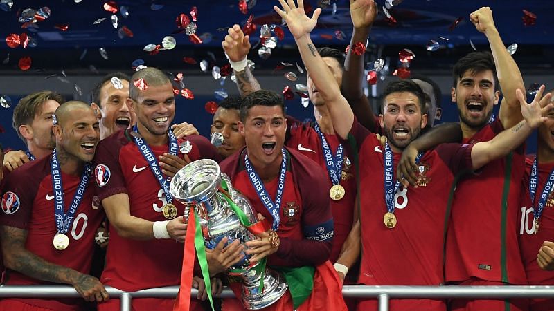 Cristiano Ronaldo won the 2016 European Championships with Portugal