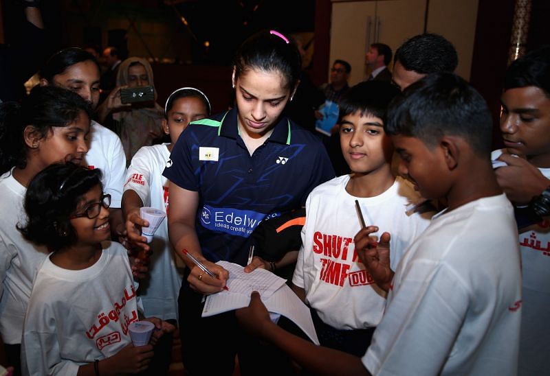 Saina Nehwal became a role-model for aspiring shuttlers