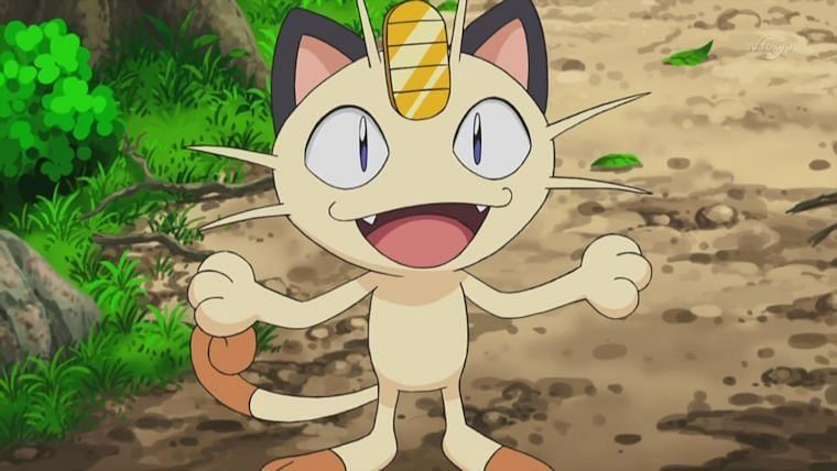 Meowth in the anime (Image via The Pokemon Company)