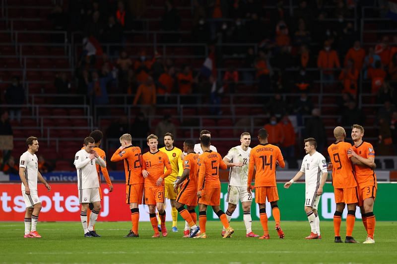 Netherlandsdefeated Latvia 2-0