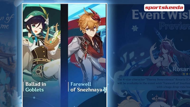 Genshin Impact Upcoming Banners Schedule Expected Release Date For Venti And Childe S Banners