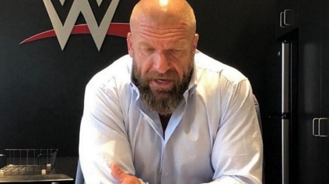 Triple H recently sent a text to a former Nexus member