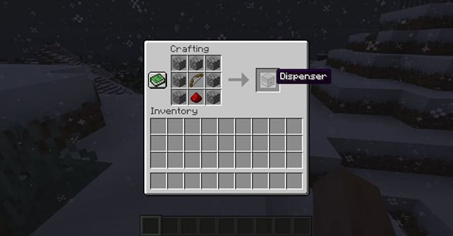 Dispenser Recipe Java Minecraft Achievement Guide: Dispense With This
