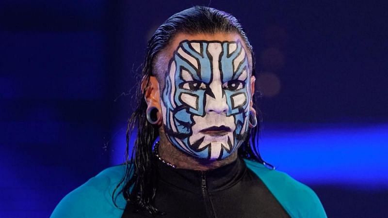 Jeff Hardy with his signature face paint.
