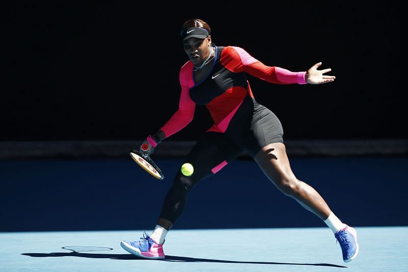 Serena Williams at the 2021 Australian Open