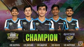 Galaxy Racer Esports crowned champion of Free Fire India Championship 2021 Spring, qualifies for Free Fire World Series
