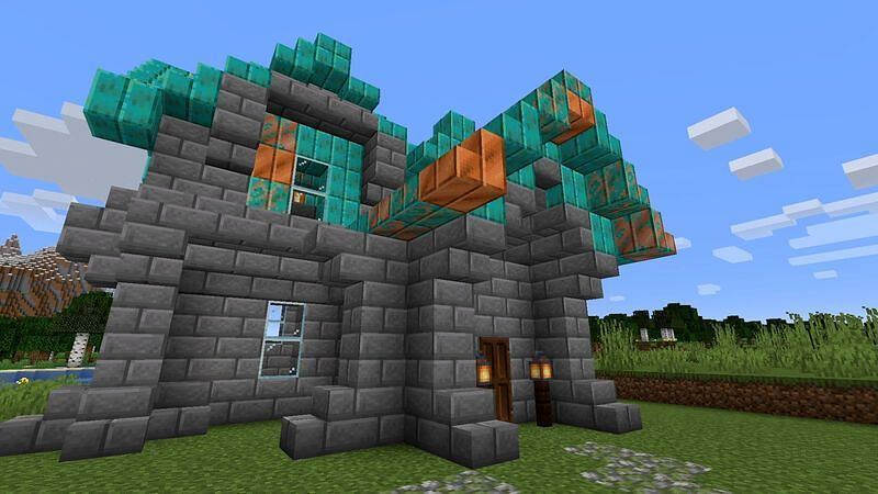 Players can use copper to craft items like lightning rods and spyglasses (Image via Minecon 2020)