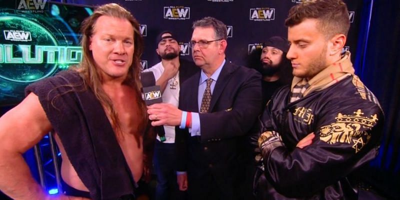 Chris Jericho and the Inner Circle (Credit: AEW)