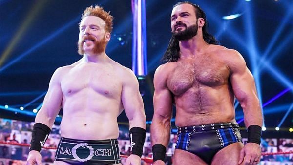 Sheamus and Drew McIntyre