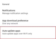 Disabling auto-update apps
