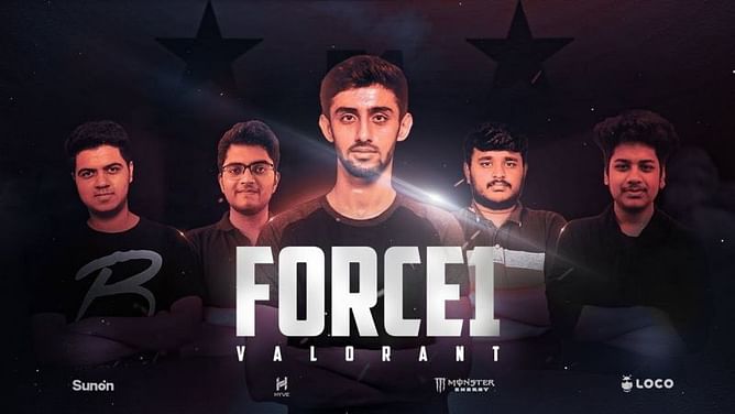 Popular esports organization Force One announces new Valorant roster