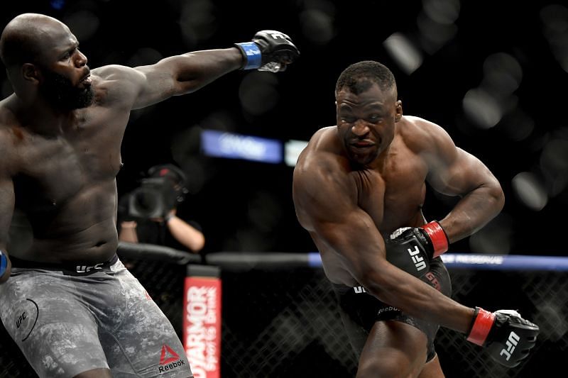 Francis Ngannou&#039;s recent string of knockouts offers no proof of improvement since his first clash with Miocic.