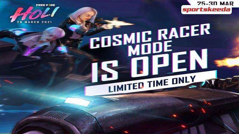 The Cosmic Racer mode in Garena Free Fire is now open and accessible for all players (Image via Sportskeeda)