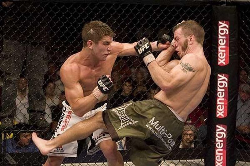 Sam Stout and Spencer Fisher fought a trilogy in the UFC