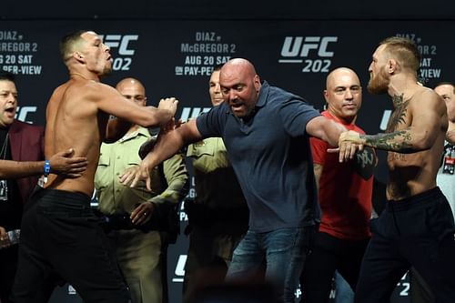 Conor facing off Nate Diaz at UFC 202