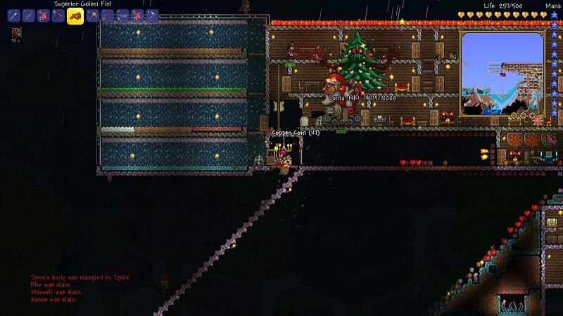 Weapons /bosses - terraria