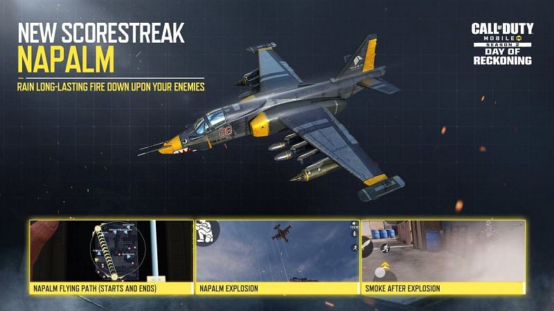 Napalm Scorestreak is coming in COD Mobile Season 2 [Image via Activision]